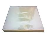 Embalagens Transparentes, Saco Plastico, Pp Cristal, Grosso 020 Mm, 32 X 32 Cm, Para Disco Vinil, Externo, 50 Un
