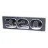 Emblema 320 Scania Série 112/113 Cromado 