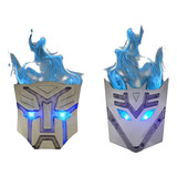 Emblema 3d Led Transformers Adesivo Luminoso Para Carros