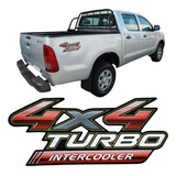 Emblema 4x4 Turbo Intercooler