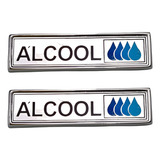Emblema Alcool Lateral Paralama