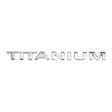 Emblema Adesivo titanium