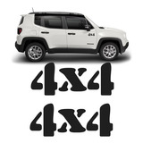Emblema Adesivo 4x4 Jeep
