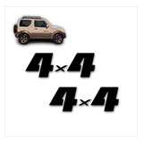 Emblema Adesivo 4x4 Suzuki