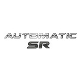 Emblema Adesivo Automatic + Sr Para Hilux Kit 2 Peças