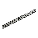 Emblema Adesivo Intercooler S10 Blazer Prata Resinado 2001/