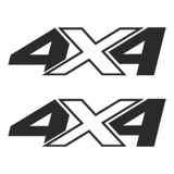 Emblema Adesivo Lateral 4x4