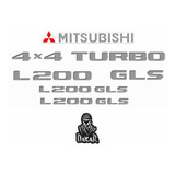 Emblema Adesivo Mitsubishi Resinado