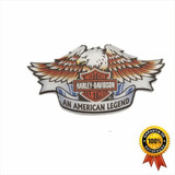 Emblema Adesivo Resinado Harley