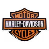 Emblema Adesivo Resinado Harley Davidson Rs23 Cor Emblema Logo Resinado