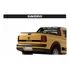 Emblema Adesivo Tampa Traseira Volks Saveiro G5 G6 Preto