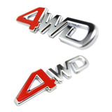Emblema Adesivo Traseiro 4wd