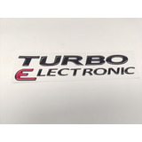 Emblema Adesivo Turbo Electronic