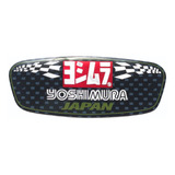 Emblema Adesivo Yoshimura Japan Escapamento Alumínio