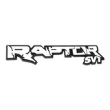 Emblema Alto Relevo Raptor