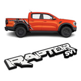 Emblema Alto Relevo Raptor