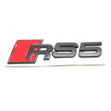 Emblema Audi Rs5 Preto