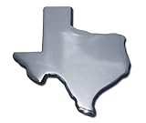 Emblema Automático Cromado Do Estado Do Texas
