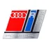 Emblema Badge Em Metal Audi Rs2 Porsche 