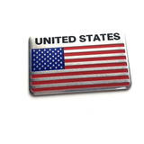Emblema Bandeira Eua - Usa United States Chevrolet Ford