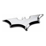 Emblema Batman 3d Prata