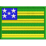 Emblema Bordado Bandeira Goias