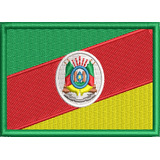 Emblema Bordado Bandeira Rio