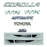 Emblema Corolla Toyota Automatic