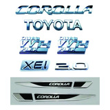 Emblema Corolla Toyota Dual