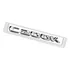 Emblema Cromado Abs Traseiro Mercedes C200k + Dupla Face