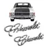 Emblema Cromado Chevrolet Opala Caravan 75 76 77 78 79 