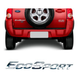 Emblema Ecosport Cromado Ecosport