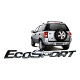 Emblema Ecosport Tampa Trasseira