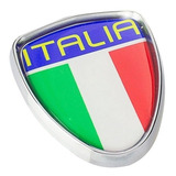 Emblema Escudo Itália Moldura Cromada Fiat 500 Punto Siena