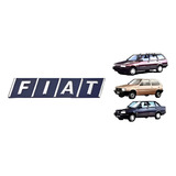 Emblema Fiat Azul Grade