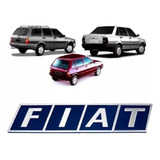 Emblema Fiat Azul Porta