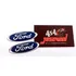 Emblema Ford Adesivo Plaqueta Placa Resinado Jeep Jipe Rural