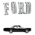 Emblema Ford Grande Landau Galaxie Maverick Mala Chapa Letra