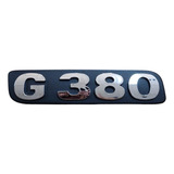 Emblema G380 Cromado Para Scania 2008 Ate 2009