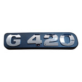 Emblema G420 Cromado Para