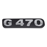 Emblema G470 Cromado 