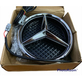 Emblema Grade Mercedes 2015 A 19 Led Branco W205 C180 C200 