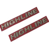 Emblema Highline Porta Gol