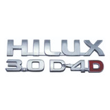 Emblema Hilux 3 0
