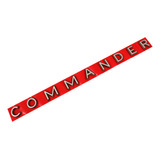 Emblema Lateral Commander Jeep