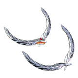 Emblema Lateral Traseira Flor