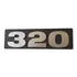 Emblema Letreiro 320 Scania 113 Grade Frontal 