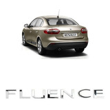Emblema Letreiro Cromado Fluence