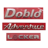 Emblema Letreiro Doblo Adventure