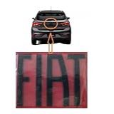 Emblema Letreiro Fiat Black